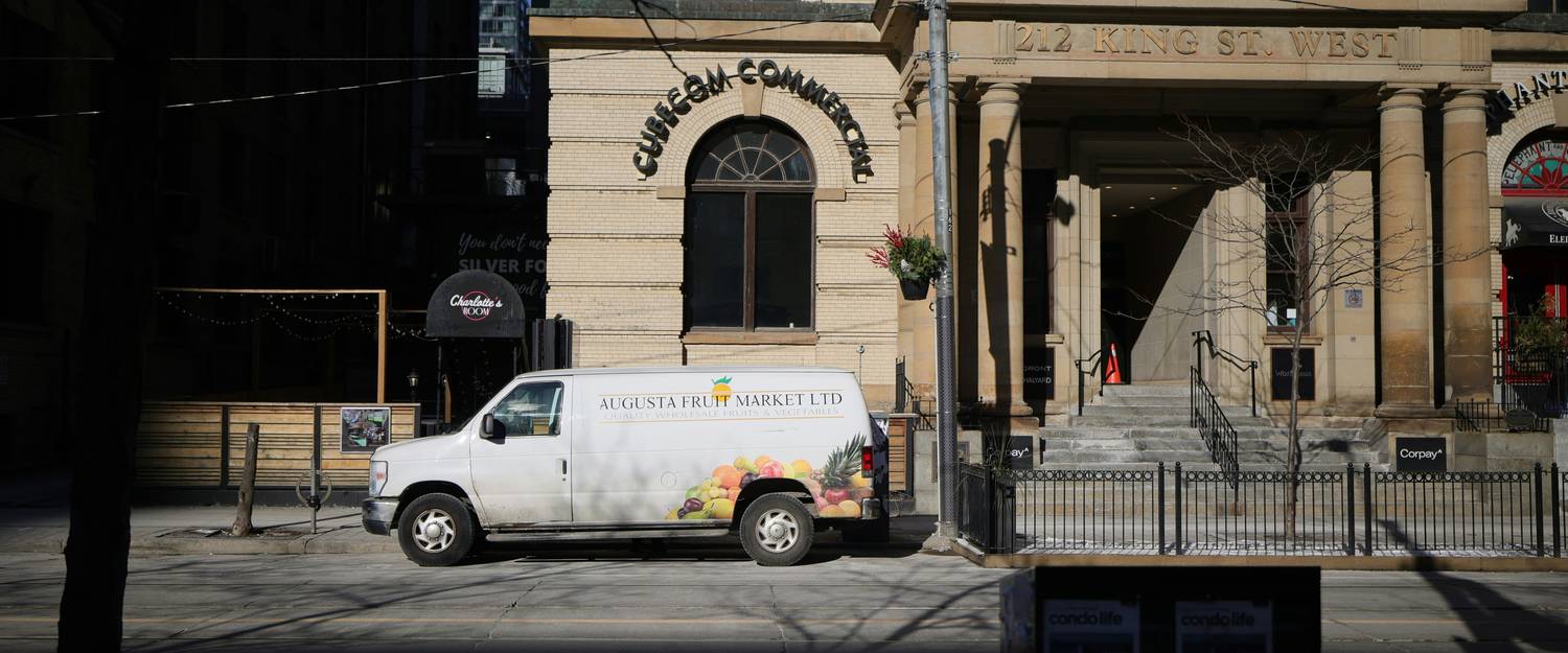 Ontario jurors entering a downtown courthouse security checkpoint